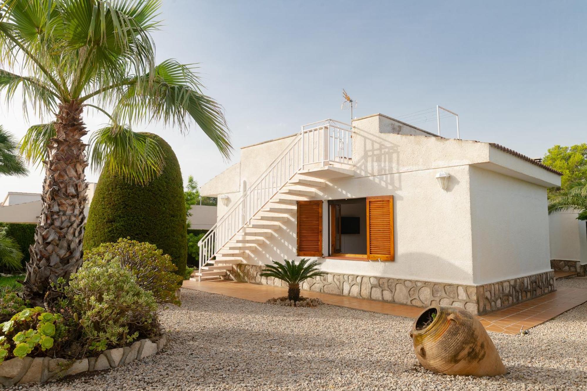 Exclusiva Villa Con Piscina Calafat Exterior foto